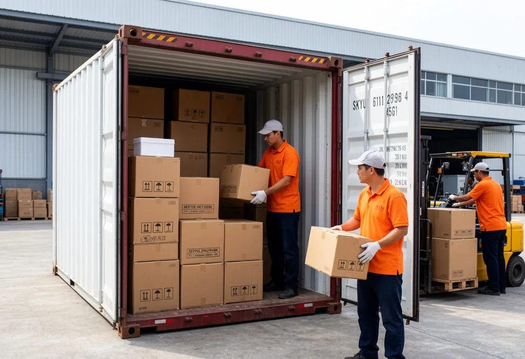 Shipping container freight loading wholesale reptile enclosures bulk export factory