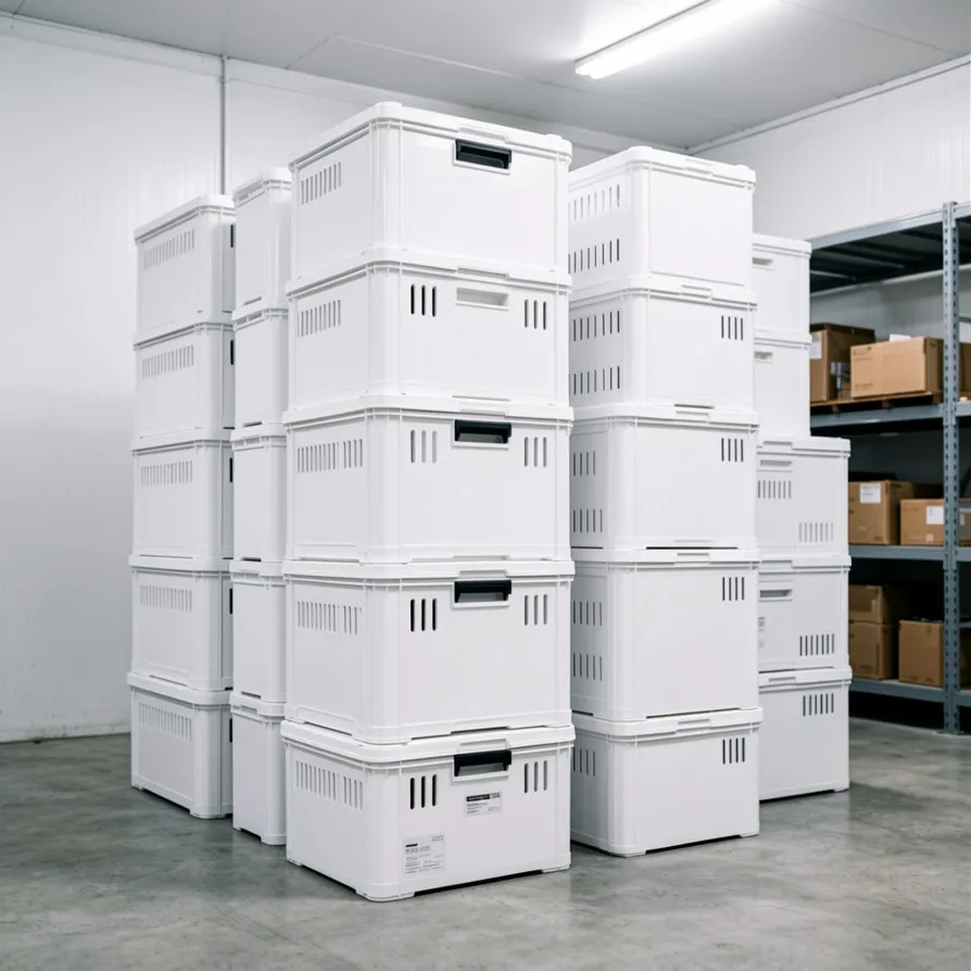 Bulk TerraEvoLab PVC reptile enclosures stacked for wholesale