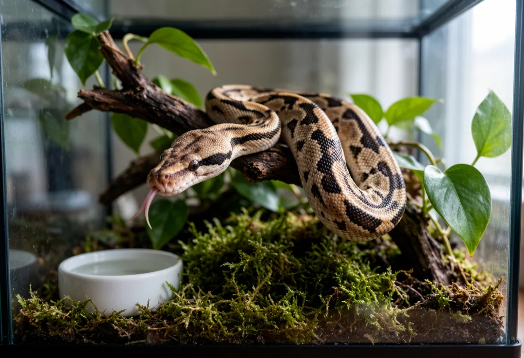 Reptile Enclosure Manufacturer Ball Python Snake Bioactive Glass Terrarium Vivarium Setup