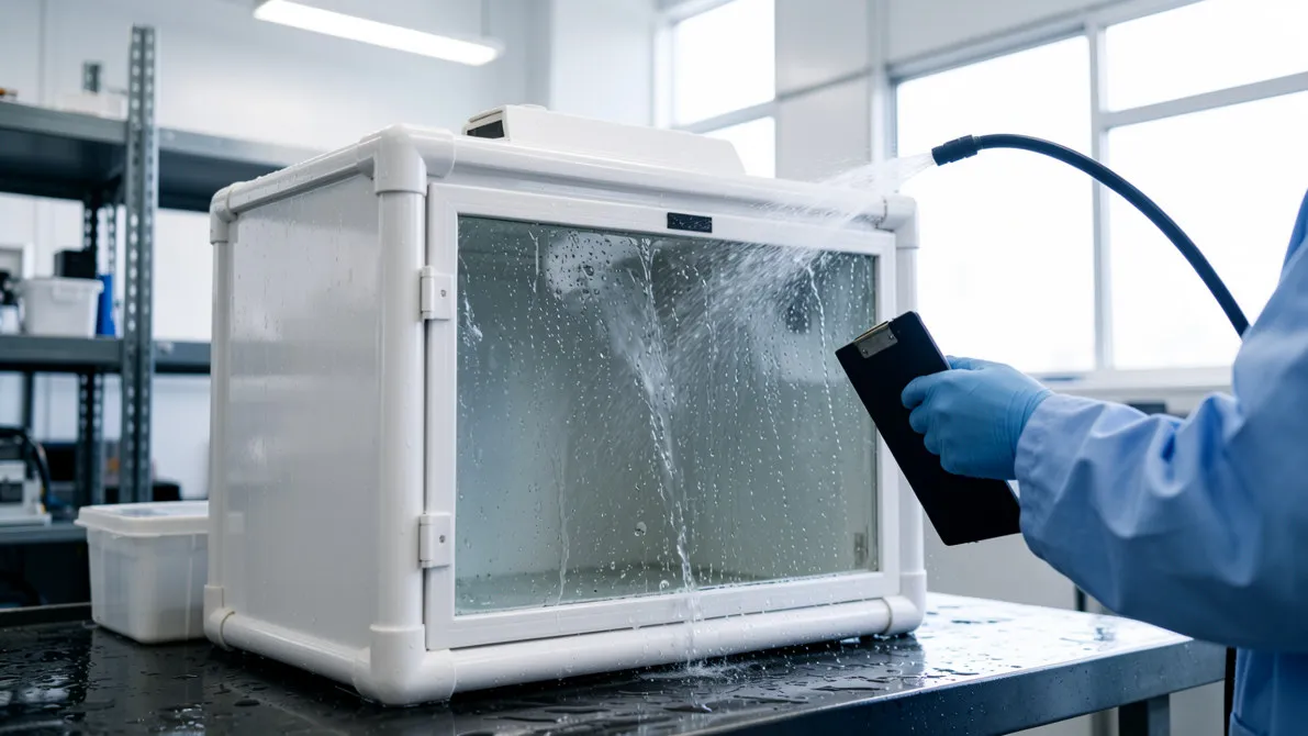 Reptile Enclosure Manufacturer SGS Certified PVC Material Waterproof Spray Testing Lab