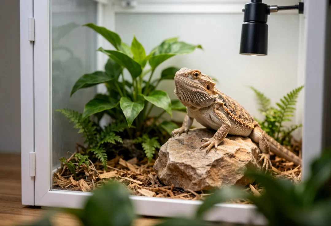 Reptile Enclosure Manufacturer Zoo Grade TerraEvoLab Bearded Dragon Bioactive Display